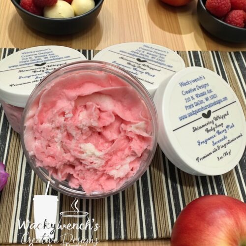 Shimmering Whipped Body Soap