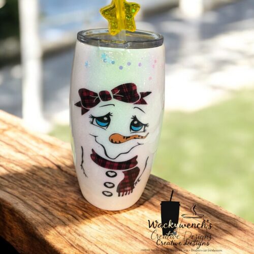 Tumbler Snow woman