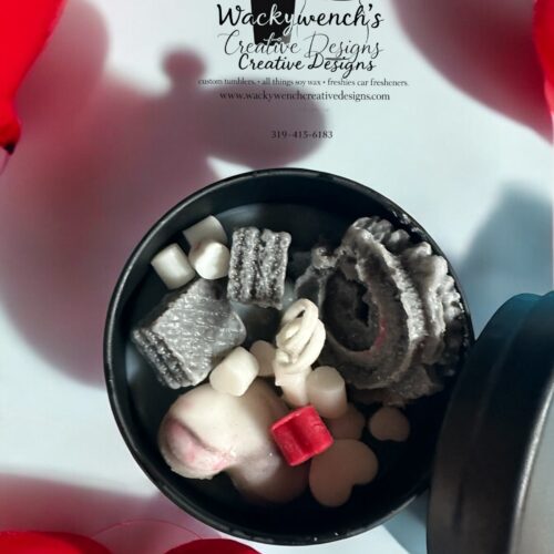 4 oz. Black Tin Candle