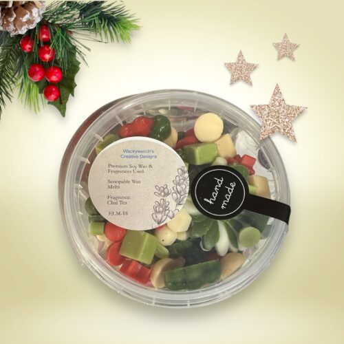 Scoopable Wax Melts in round plastic container w/handle 8, 10, 12 & 16 oz. available