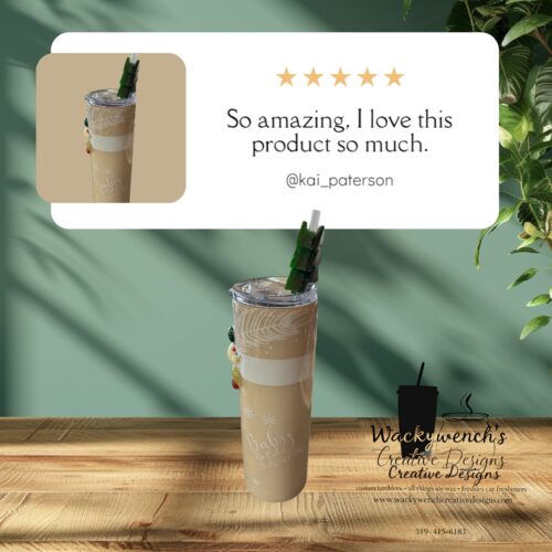 30 oz. Skinny Custom tumbler