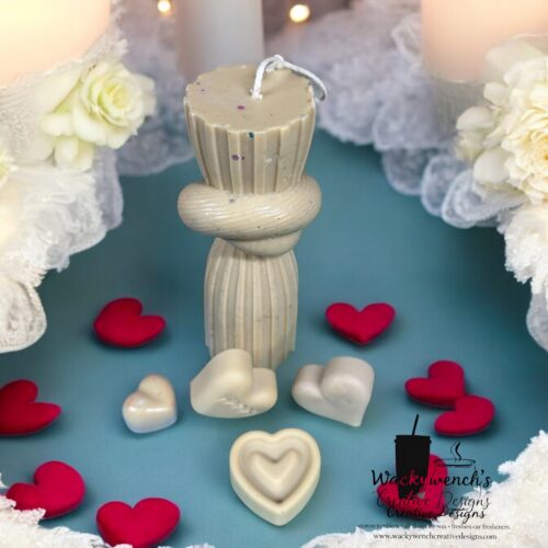 Small Knot Pillar Candle